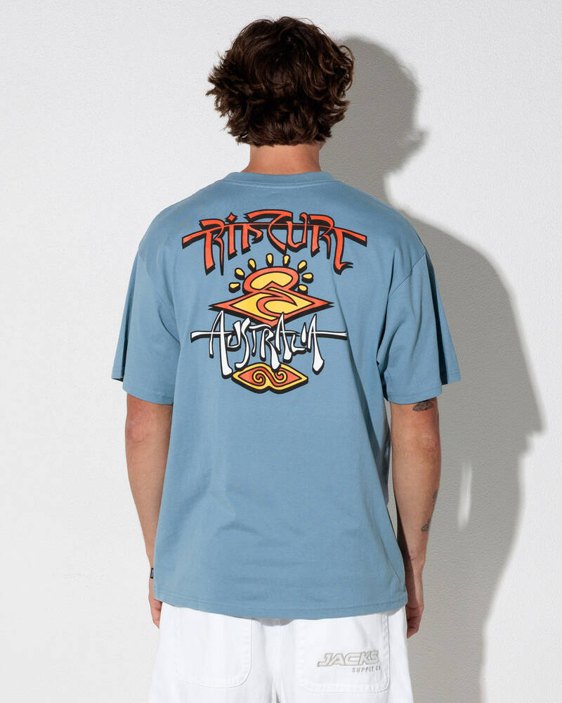 Rip Curl Aus Arch Search T-Shirt for Mens