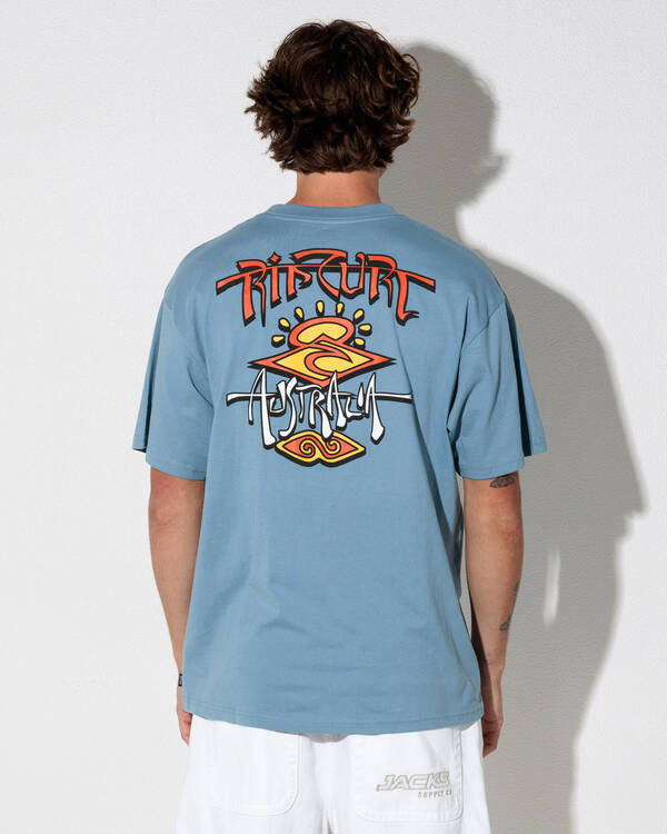 Rip Curl Aus Arch Search T-Shirt for Mens