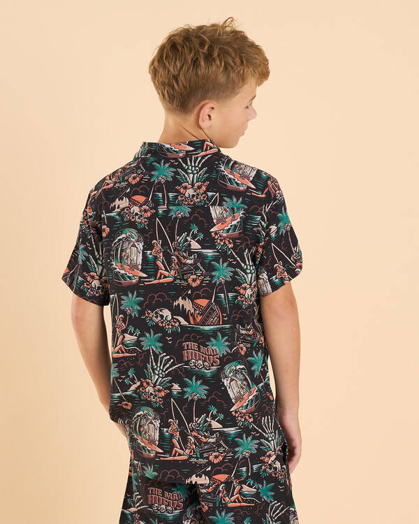 The Mad Hueys Boys' She'll Be Right Short Sleeve Shirt for Mens
