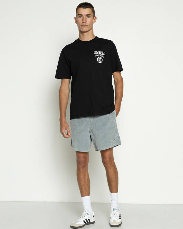 S-Double Cord Coast Shorts for Mens