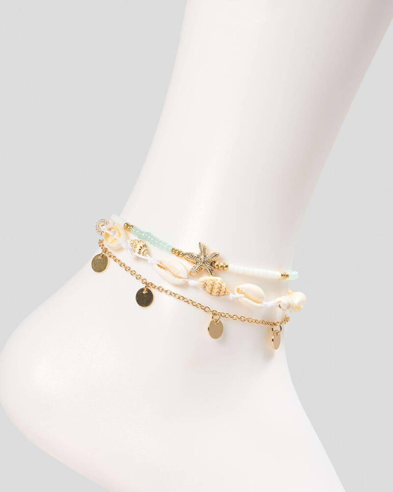 Karyn In LA Crete Anklet Pack for Womens