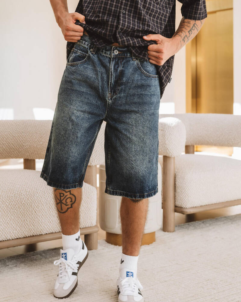 Jacks Swerve Denim Walk Short for Mens