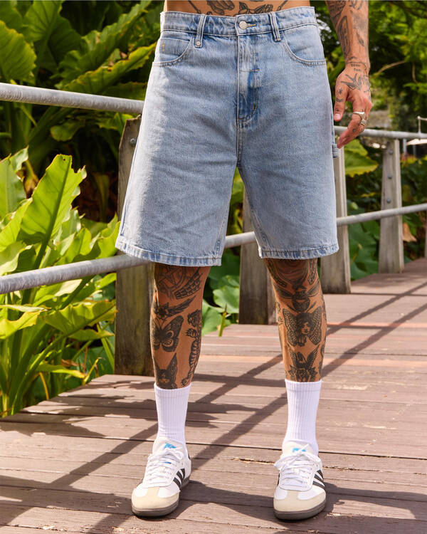 Thrills Slacker Denim Shorts for Mens