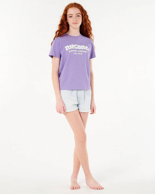 Rip Curl Girls' Surf Puff Relaxed T-shirt for Womens