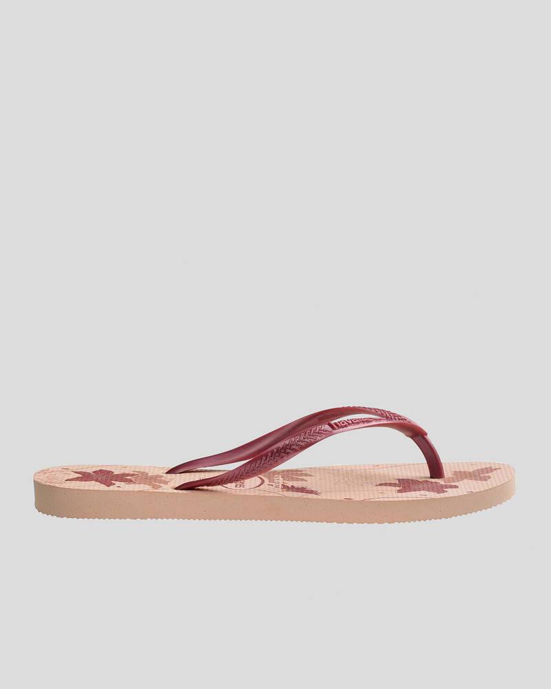 Havaianas Slim Organic Thongs for Womens