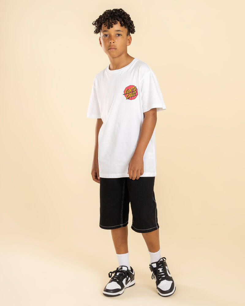 Santa Cruz Boys' Meek Scratched Slasher T-Shirt for Mens