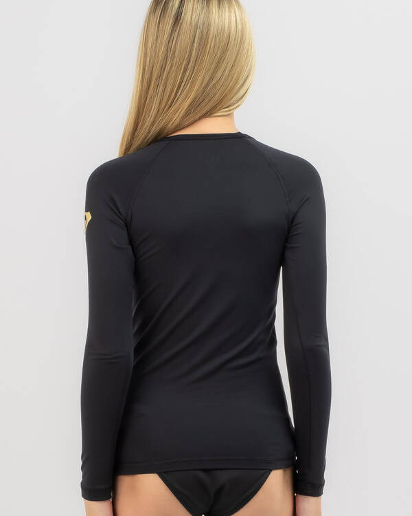 Roxy Girls' Beach Love Long Sleeve Rash Vest for Womens