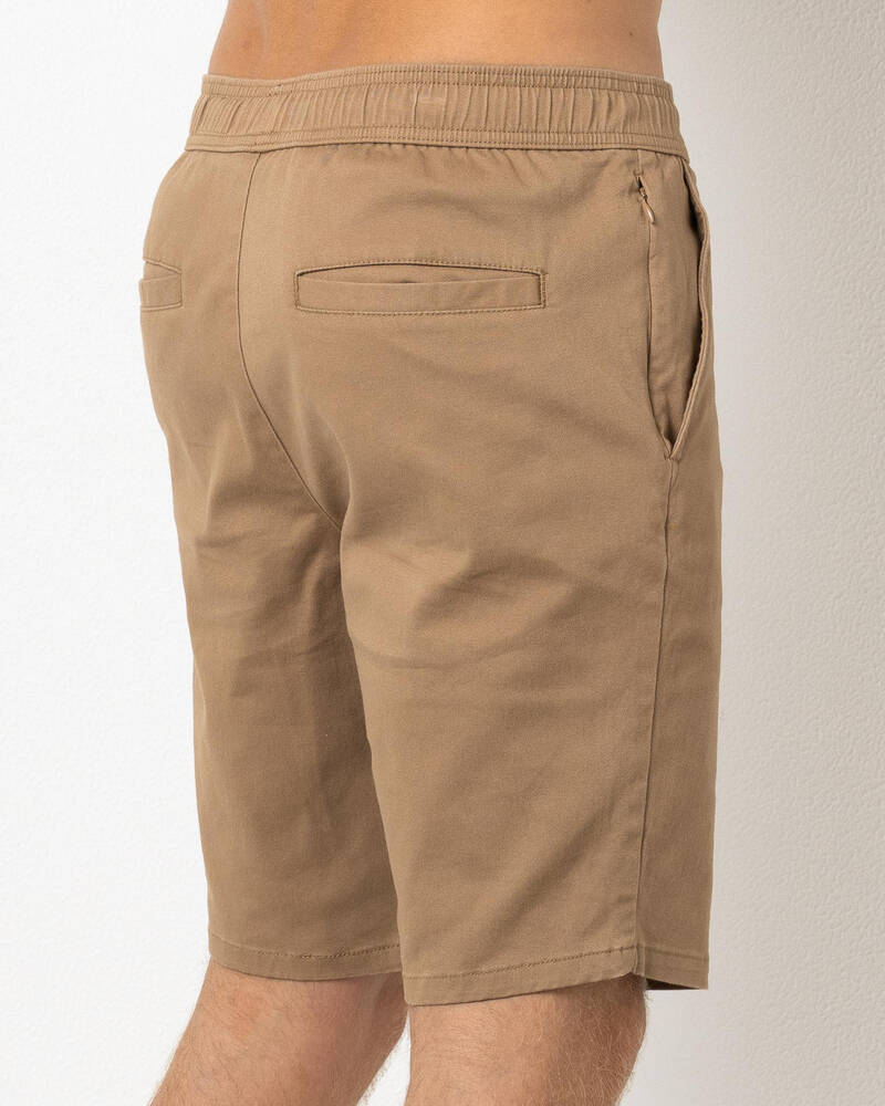 Skylark Ease Elastic Waist Shorts for Mens