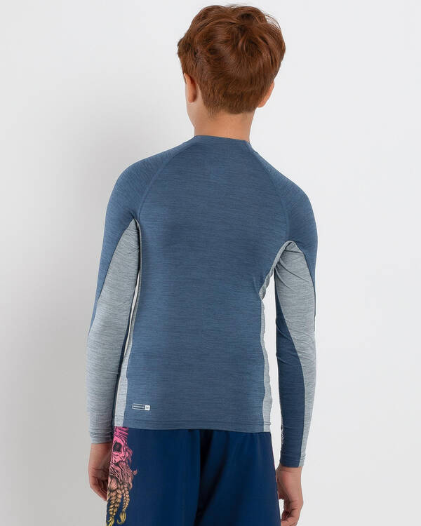 Quiksilver Boys' Everyday UPF50 Comp Long Sleeve Rash Vest for Mens