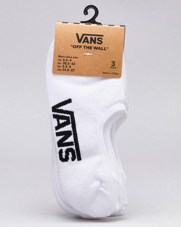 Vans Women's Super No Show Sock Pack for Womens