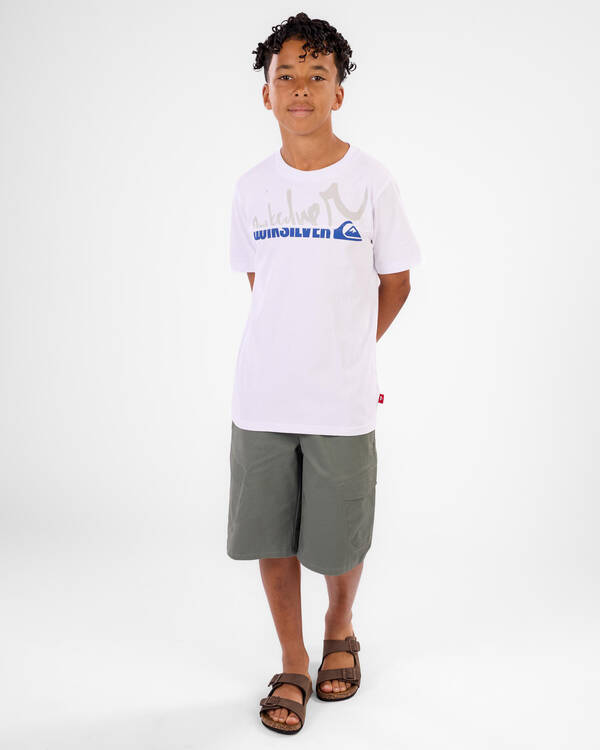 Quiksilver Boys' YG Spliced T-Shirt for Mens