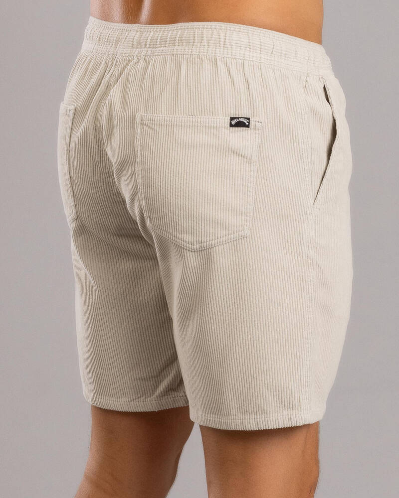 Billabong Larry Cord Walk Shorts for Mens