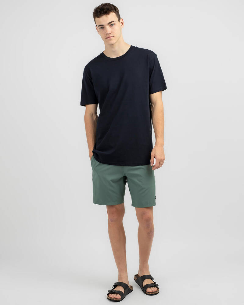 Volcom Stones Hybrid Elastic Waist Shorts for Mens