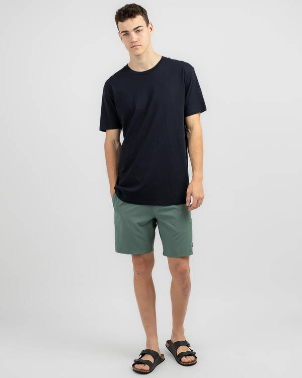 Volcom Stones Hybrid Elastic Waist Shorts for Mens