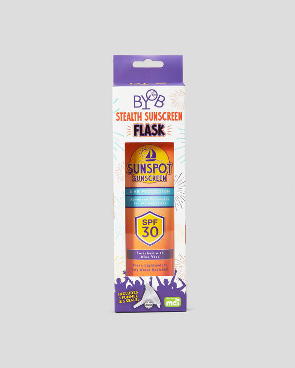 MDI Stealth Sunscreen Flask for Unisex