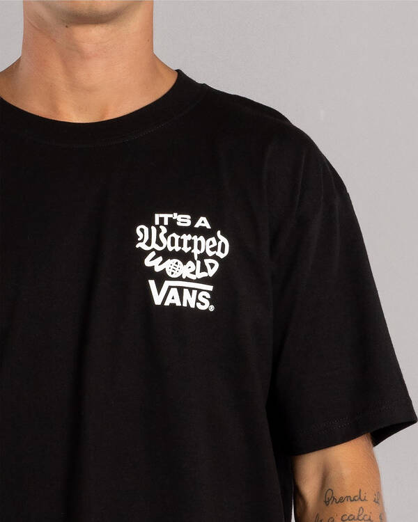 Vans Warped World T-Shirt for Mens