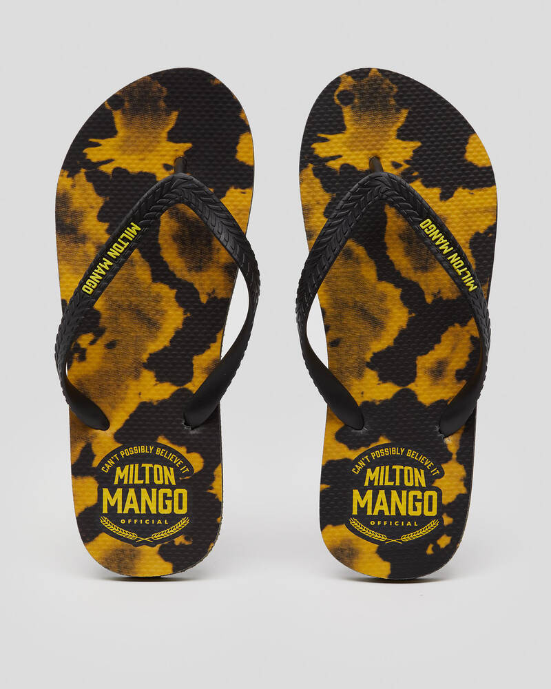 Milton Mango Goldstruck Thongs for Mens