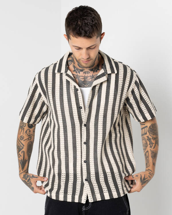 Silent Theory Costa Short Sleeve Shirt for Mens