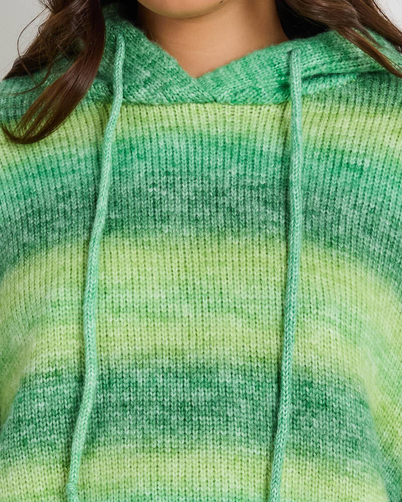 Mooloola Miami Hooded Knit Jumper for Womens