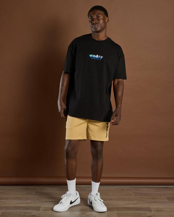 Wndrr Blocked Box Fit T-Shirt for Mens