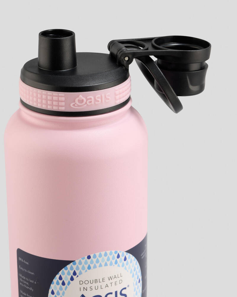 Oasis Stainless Steel 1.1L Challenger Drink Bottle for Unisex
