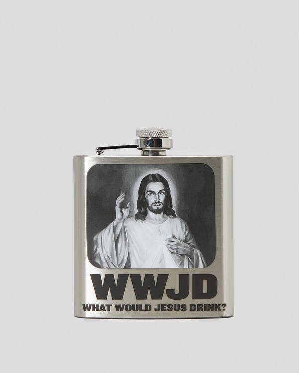 Get It Now Jesus Flask for Mens