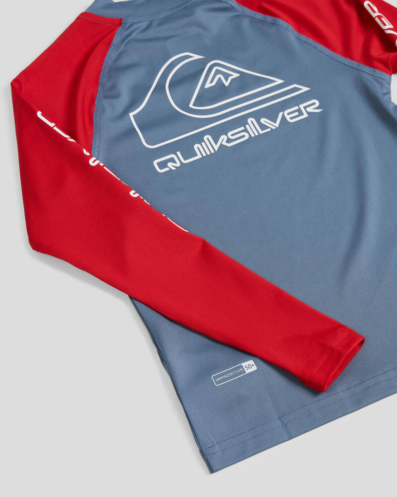 Quiksilver On Tour Toddler's Long Sleeve Rash Vest for Mens