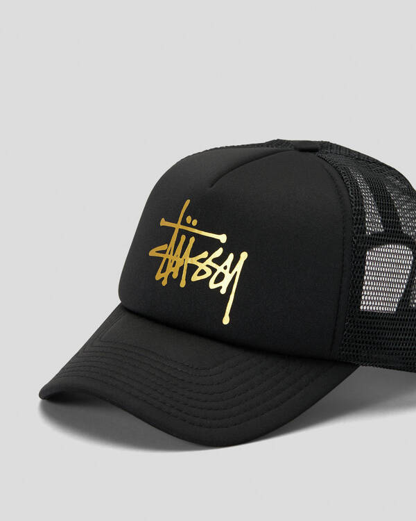 Stussy Graffiti Trucker Cap for Womens