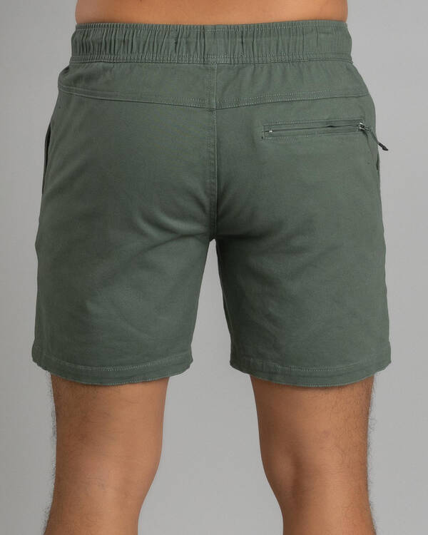 Salty Life Vision Elastic Waist Shorts for Mens