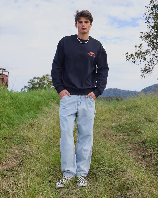 Billabong Bong Years Crew Sweatshirt for Mens