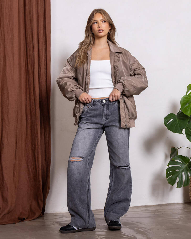 Ava And Ever Venice Bomber Jacket for Womens
