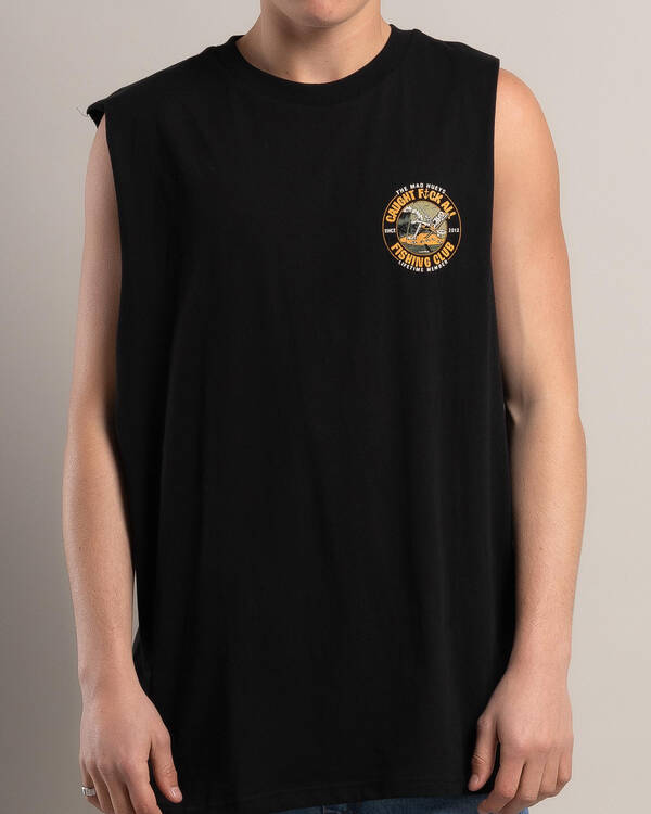 The Mad Hueys Caught FK All Muscle Tank for Mens