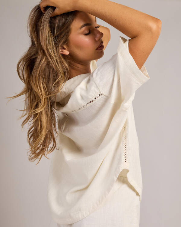 Roxy Bisous Fancy Shirt for Womens