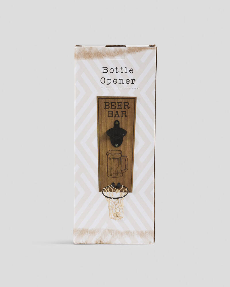 Get It Now Hanging Bottle Opener With Net Catcher for Unisex