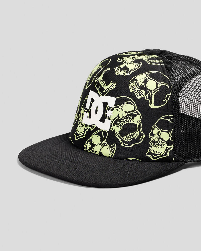 DC Shoes Boys' Gas Station Season Trucker Cap for Mens