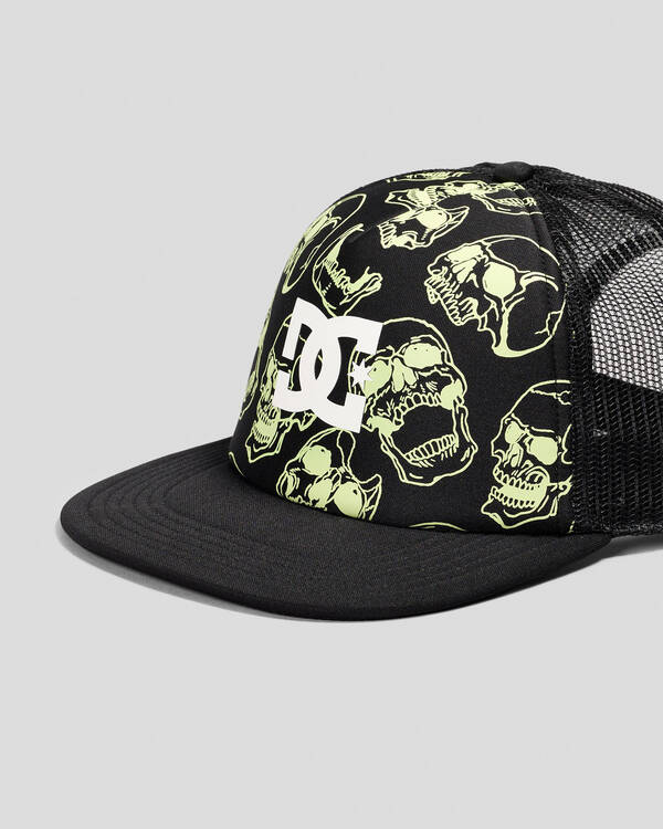 DC Shoes Boys' Gas Station Season Trucker Cap for Mens