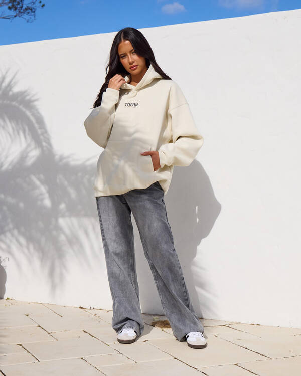Thrills Road To Paradise Cocoon Hoodie for Womens