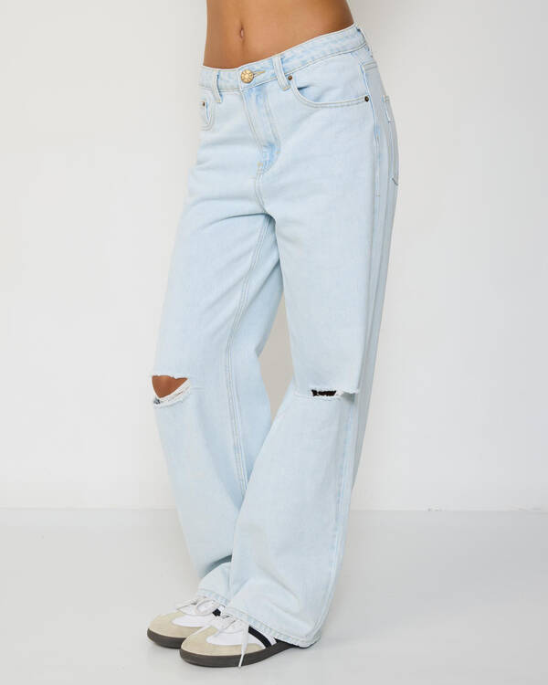 DESU Girls' Bronx Mid Rise Jeans for Womens