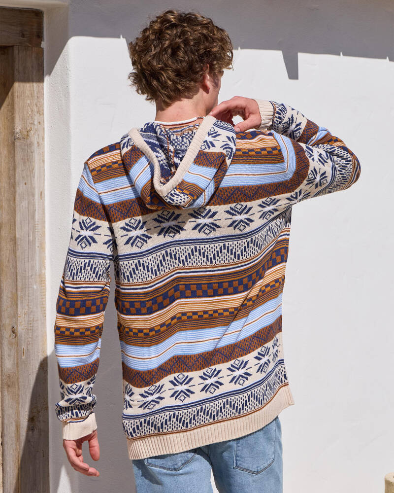 Skylark Brash Hooded Knit Jumper for Mens