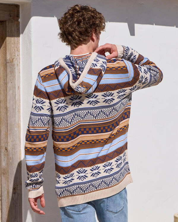 Skylark Brash Hooded Knit Jumper for Mens