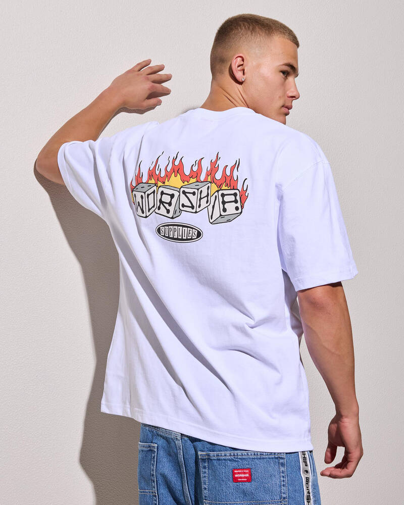Worship Supplies Snake Eyes T-Shirt for Mens