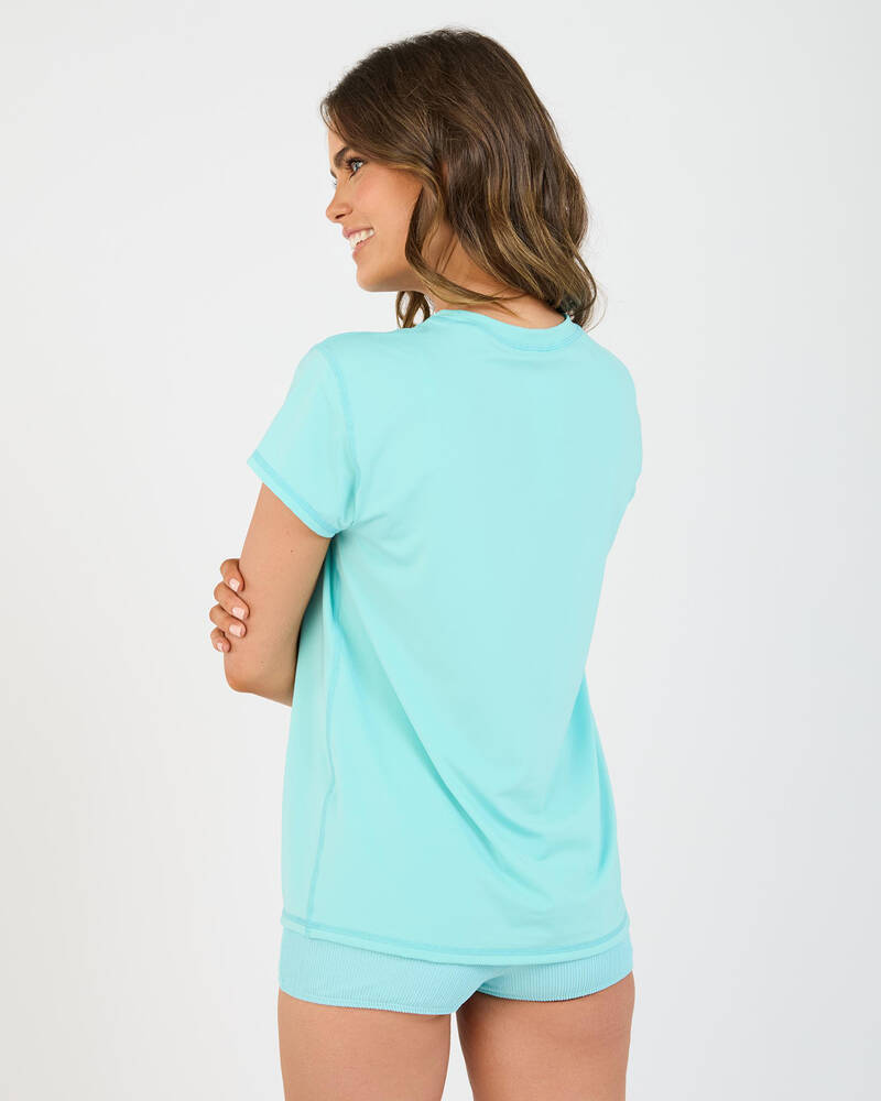Billabong Sundays Short Sleeve Rash Vest for Womens