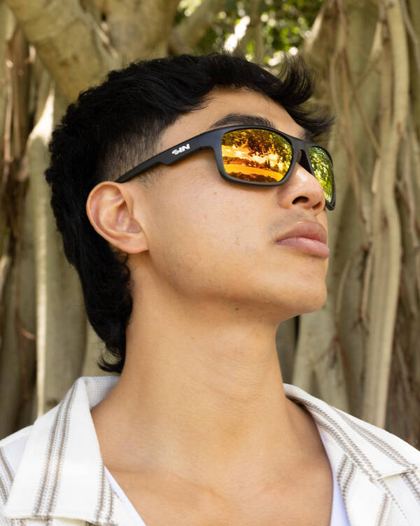 Sin Eyewear Peccant Rubber Polarised Sunglasses for Mens
