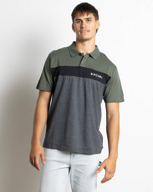 Rip Curl Undertow Panel Polo Shirt for Mens