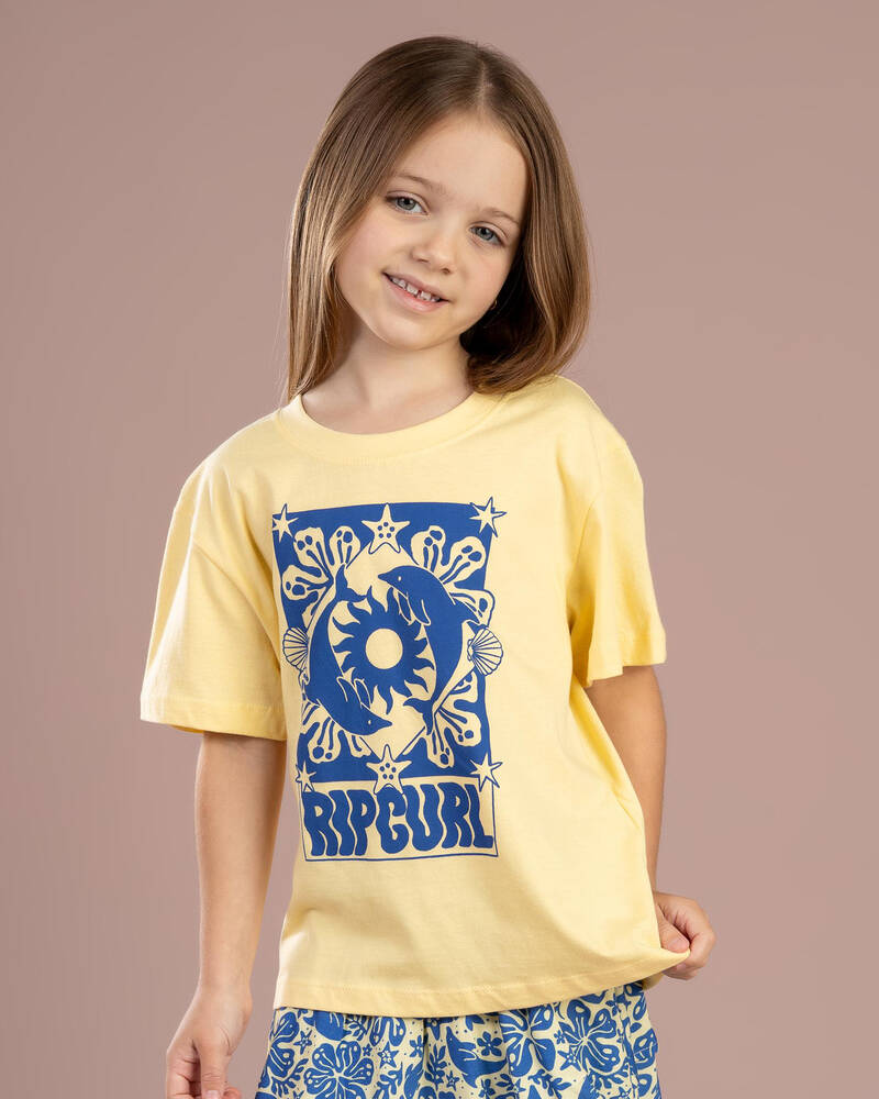Rip Curl Toddlers' Sun Swell Dolphin T-Shirt for Womens