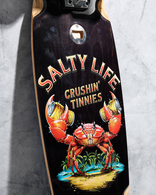 Sanction Smashed Crab Cruiser Skateboard for Mens