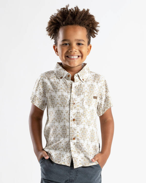 Skylark Toddlers' Script Short Sleeve Shirt for Mens