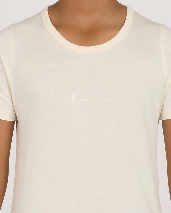 Champion Boys' Tonal Script T-Shirt for Mens