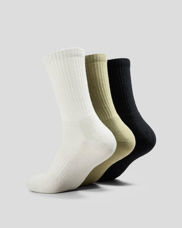 Santa Cruz SC Eliminate Crew Socks 3 Pack for Mens