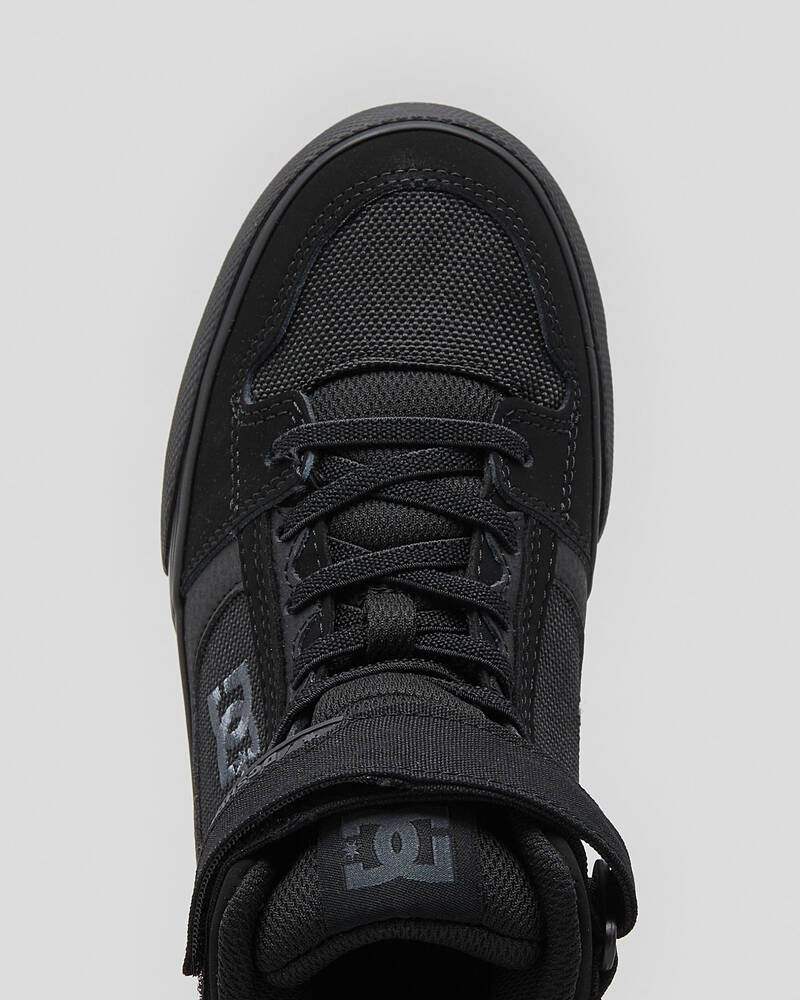 DC Shoes Boys' Pure High-Top Shoes for Mens